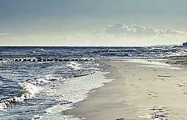 海,海浪,海灘