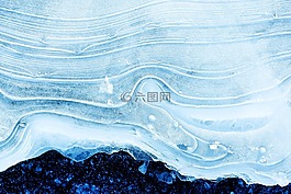 藍色,沙,海岸
