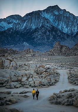 山,高原,云