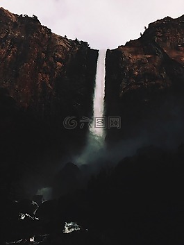 小山,懸崖,景觀