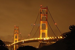 舊金山,金門大橋,懸索橋