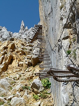 巅峰,岩点,gamsängersteig