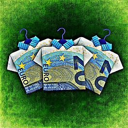 最后襯衫,鈔票,貨幣