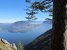湖,愿景,景觀