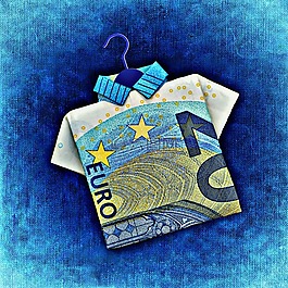 最后襯衫,鈔票,貨幣