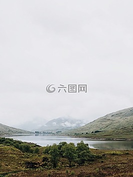 山,查看,景觀
