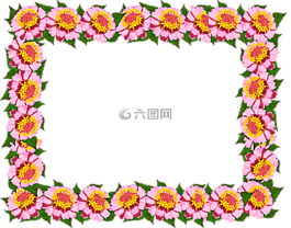 幀,邊境,粉色花