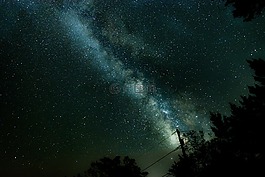 夜,天空,星星