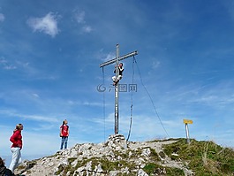 krinnenspitze,首脑会议,高山