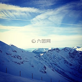 山,滑雪,法國(guó)