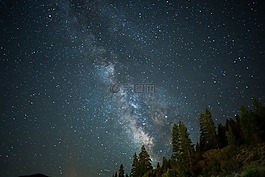 夜,天空,星星