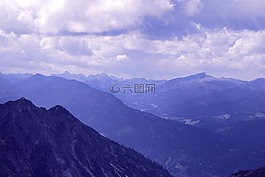 阿尔高阿尔卑斯山,山,高山