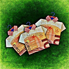 最后襯衫,鈔票,貨幣