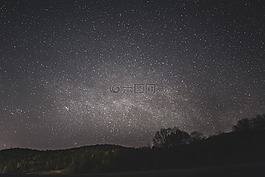 夜,天空,星星