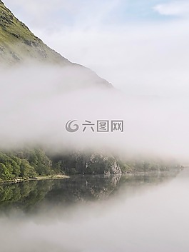 山,高原,天空
