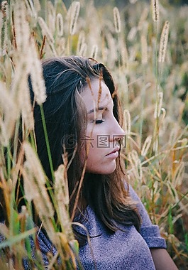 草,戶外,人
