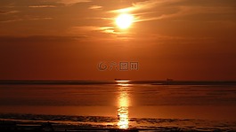日落,太陽(yáng),陽(yáng)光