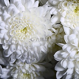 白,花瓣,花