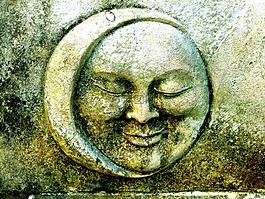 月球,太陽(yáng)和月亮,石