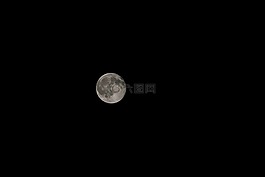 夜,满月,夜景景观