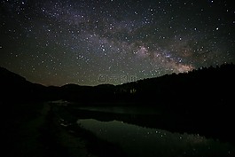 夜,天空,星星