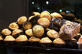 蛋糕,松餅,食品