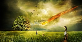 隕石,影響,彗星