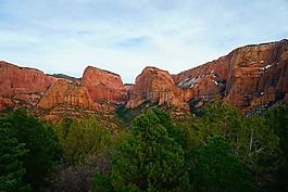 山,高原,云