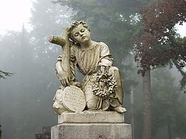 墳場(chǎng),墓碑,喪