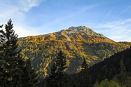 山全景圖,秋季,阿爾高