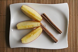 肉桂,蘋果,水果