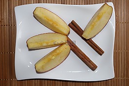 蘋果楔,蘋果片,板