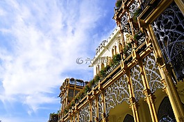 城堡,天堂,建筑