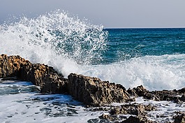 波,巖質(zhì)海岸,侵蝕