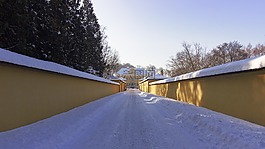 路,空,hellbrunn
