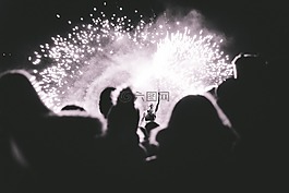 音樂會,跳舞,階段