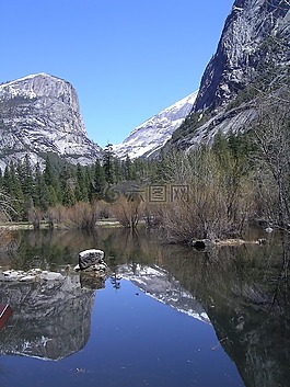 鏡子湖,景觀,反思