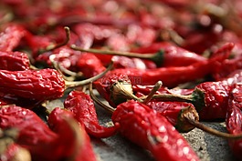 辣椒,紅色,干