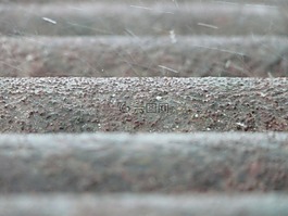 雨滴,注入,雨水濺