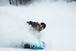 雪,冬天,白