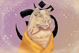 圖,貓,動物
