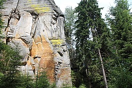 adrspach,岩城,teplicke skaly