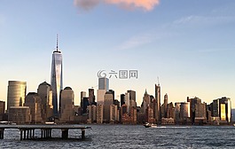 城市,建設,天際線
