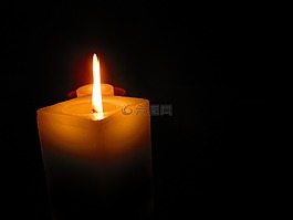 蜡烛,光,烛光