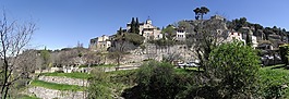 村beaucet,普罗旺斯,景观