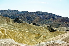 美国,死亡谷,山
