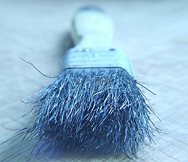 油漆刷,老,使用
