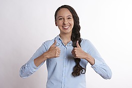 年輕,人,女子