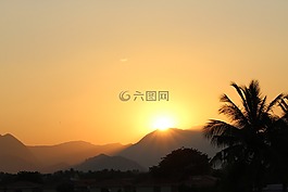 日落,日出,太陽(yáng)