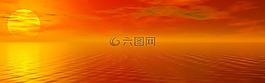 旗幟,標(biāo)題,日落